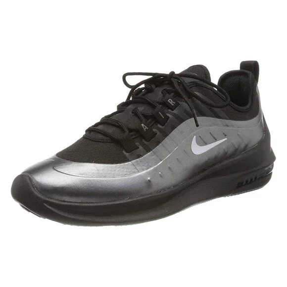 Nike Air Max Axis Premium CD4154-001 Men's 7.5 Black Metallic Gray Running Shoes